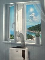 DeLonghi Universal Fenster Einsatz für mobile Klimageräte
