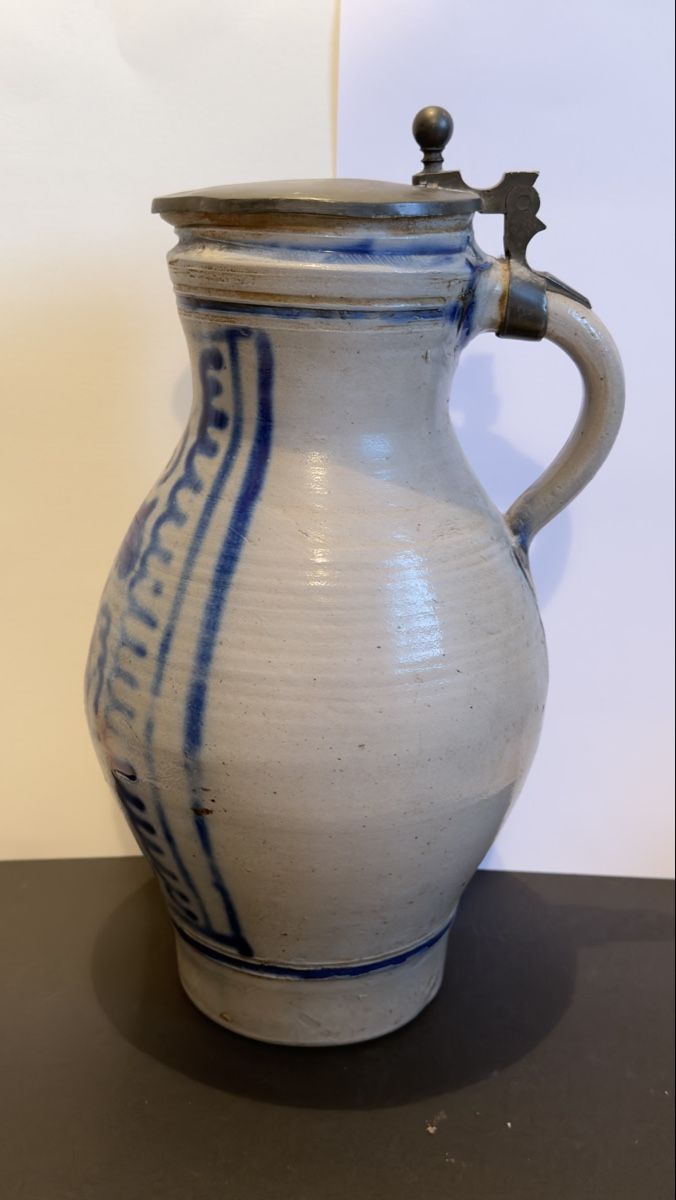 Caraffe: Bierkrug 🍺 mit Zinndeckel 4 Liter – Usato da Widnau venduto da kustercarmen 9