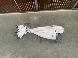 Fliegen Ausreitdecke mit Halsteil, 155cm
