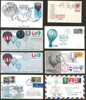 8 Ballon USA  Luftpost