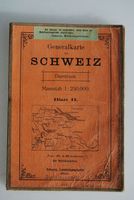 Generalkarte der Schweiz 1:250'000, Blatt II 1903