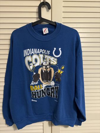Vintage USA Indianapolis Colts Taz  Sweatshirt 1993
