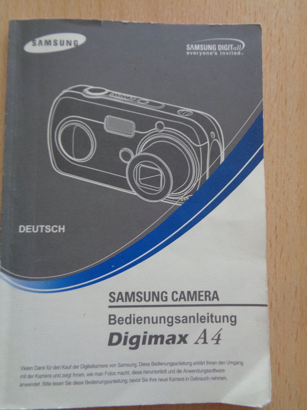 Samsung Kamera: Fotokamera SAMSUNG CAMERA Digimax A4 – Gebraucht aus Dietikon von chroetli77 1