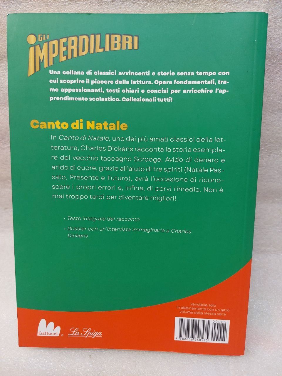 Livres: Libro - Canto di Natale - Charles Dickens – D'occasion à Pambio Noranco par Pol69 1