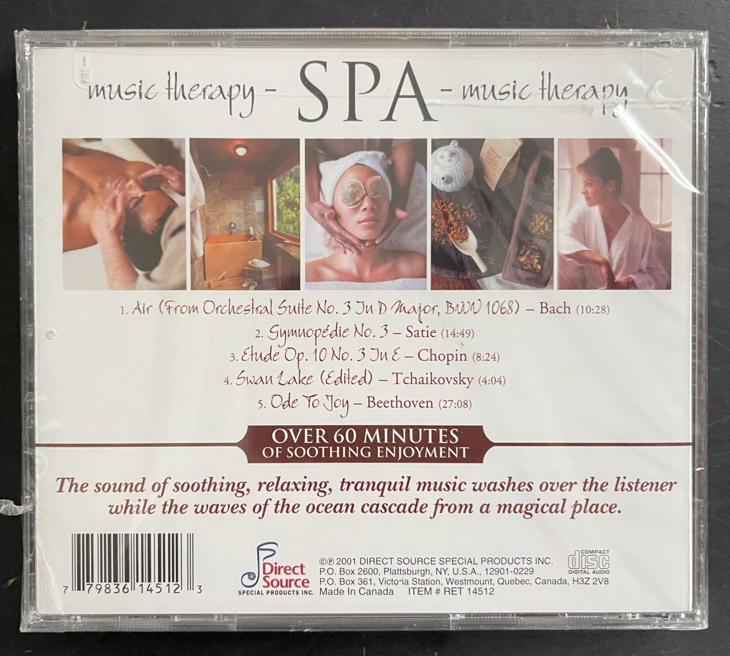 CD: SPA Music Therapy CD - Ungepackt – Nuovo e nell'imballaggio originale da Oftringen venduto da Vucki 1