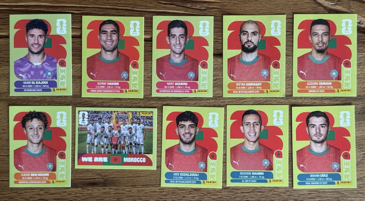 Panini Sammelbilder & Trading cards: Panini Sticker WM 2026 - Marokko – Neu (gemäss Beschreibung) aus Mägenwil von Goldfire
