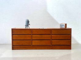 Dänische Mid-Century Kommode aus Teakholz, 1960er Jahre