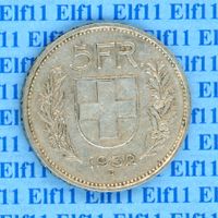 CHF___5.00 1932 vz-unz 5 Franken