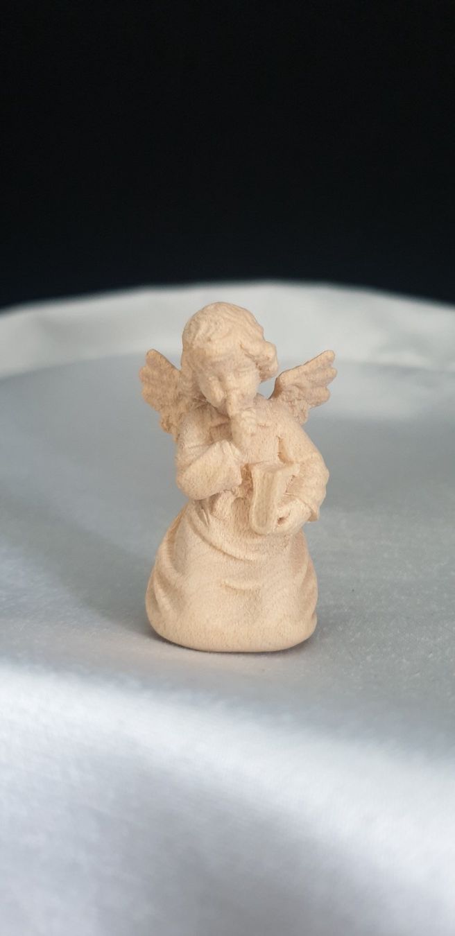 Statuette: Kleine Engel handgeschnitzt – Usato da Reinach BL venduto da Annodomini