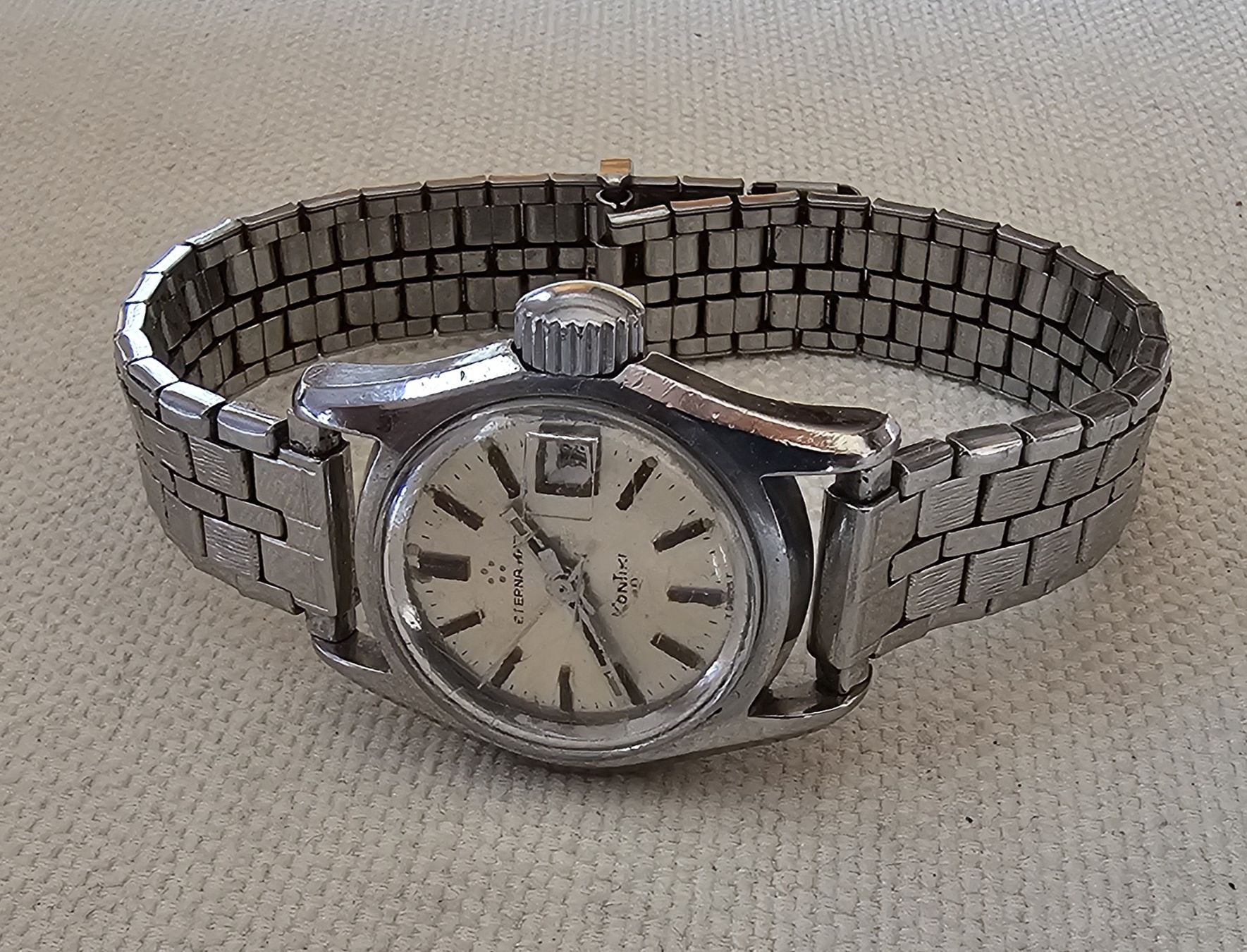 Eterna Orologi: Eterna Matic Kontiki  Damenuhr – Usato da Speicher venduto da Lemore 3