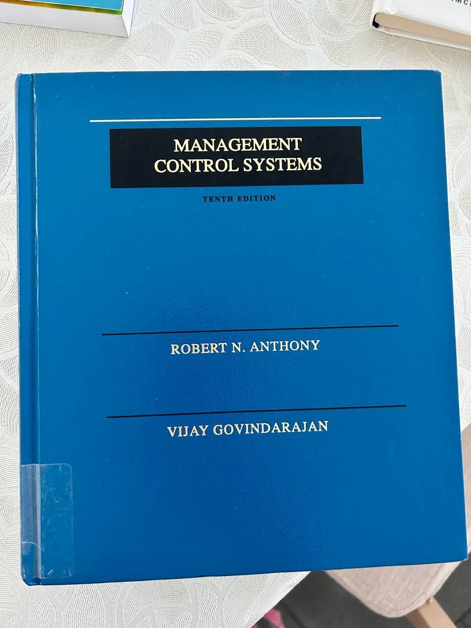 Libri: Management Control Systems - Robert N. Anthony Vijay Govind. – Usato da Dübendorf venduto da jor_7hs2