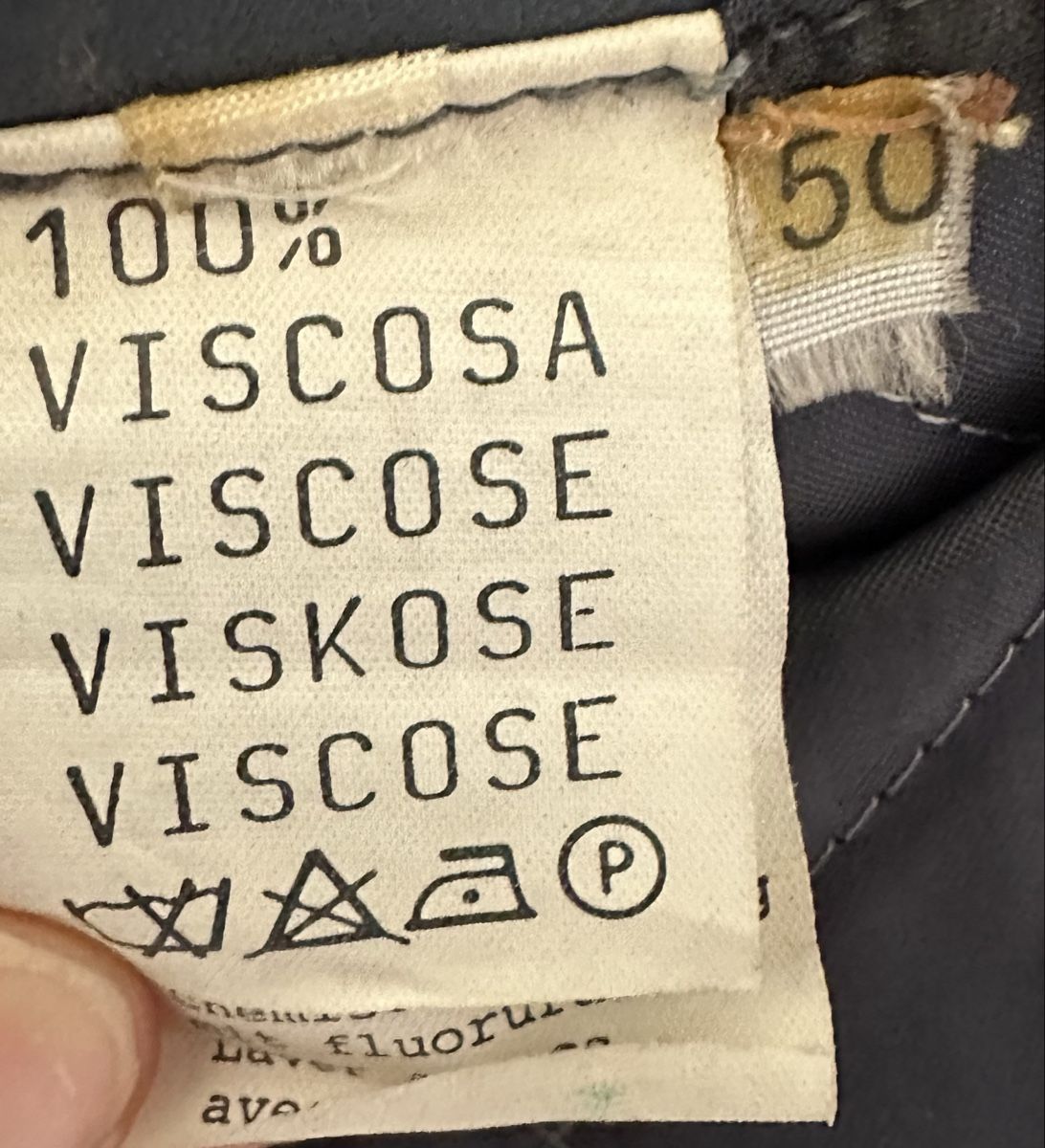 Giacche: Schöne blau-graue Vintage Lederjacke – Usato da zürich venduto da PatCat02 6