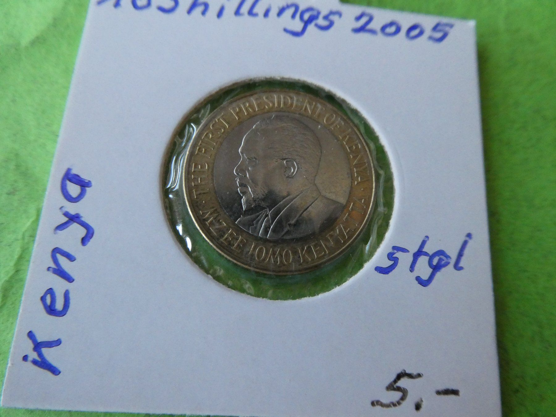 Toutes les monnaies: Kenya 2005, 10 Shillings    stgl – Neuf (Voir description) à Hinterforst par Rohusri
