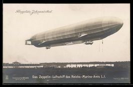 Berlin-Johannisthal, Flugplatz, Zeppelin