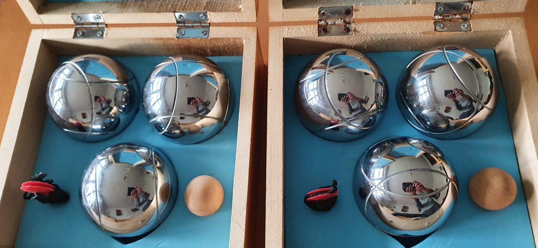 Giochi: Boccia Set in 2 Holzkoffer – Usato da Kreuzlingen venduto da Rschweiz1 1