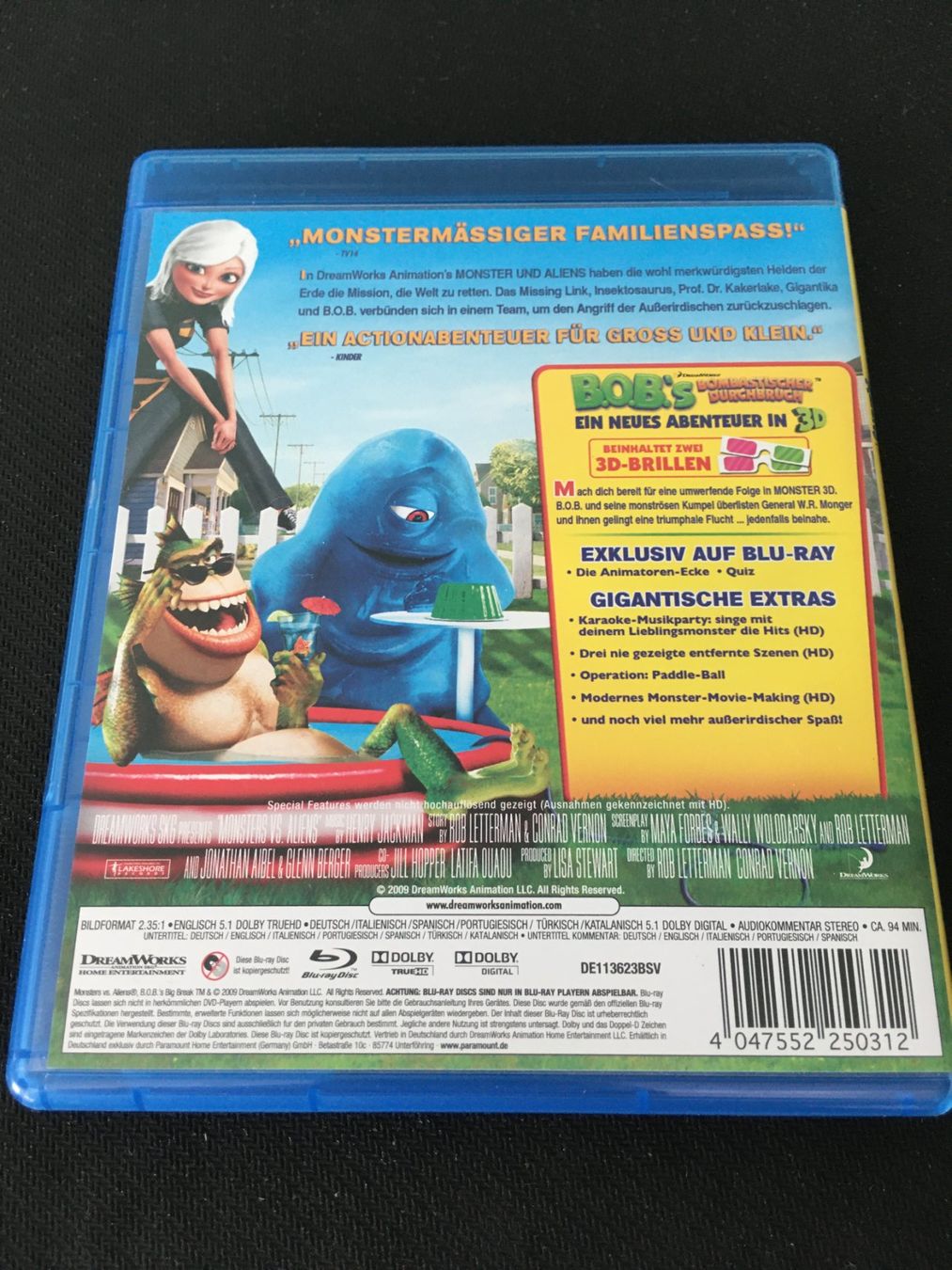 Alle DVDs: Monster und Aliens [Blu-ray] – Gebraucht aus St.Gallen von MedienJoe 1