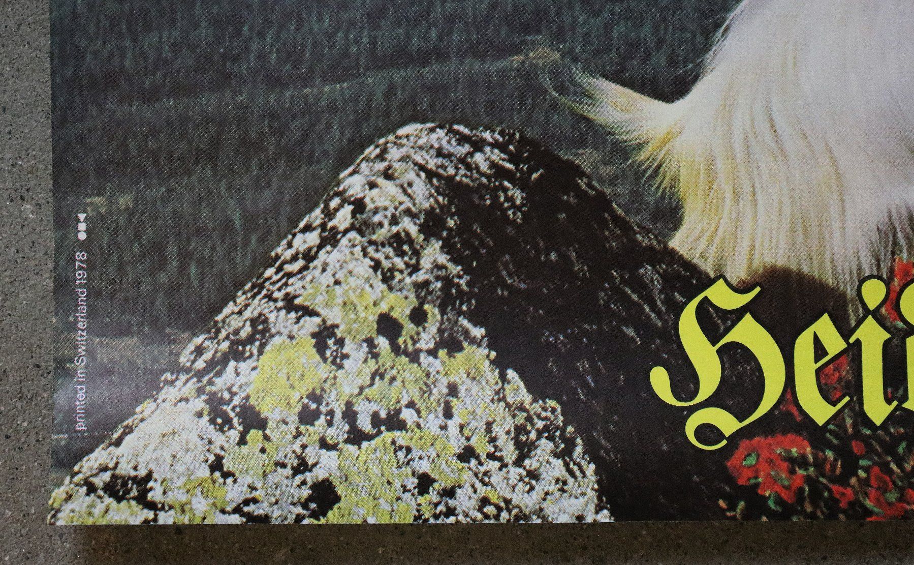 Foto & Immagini: Plakat, Poster "St. Moritz Heidiland" 1978 – Usato da Birrwil venduto da brandschatz_birrwil 7