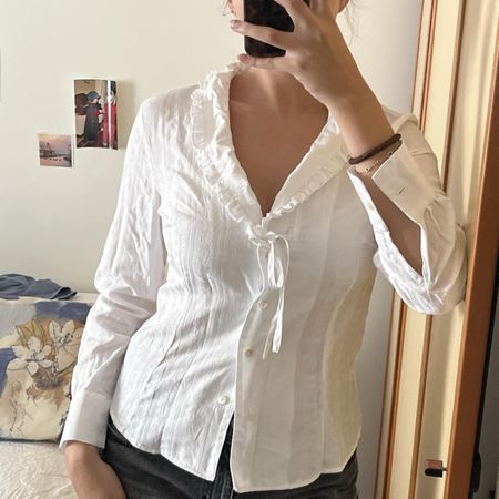 Chic cotton blause 