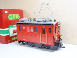LGB Furka Oberalp Zahnrad E-Lok - 2046