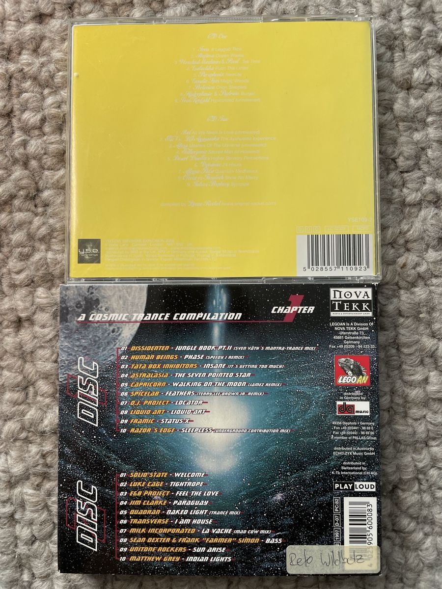 CDs: Goa-Trance + Cosmic-Trance – Gebraucht aus Reinach AG von trigger7811 2