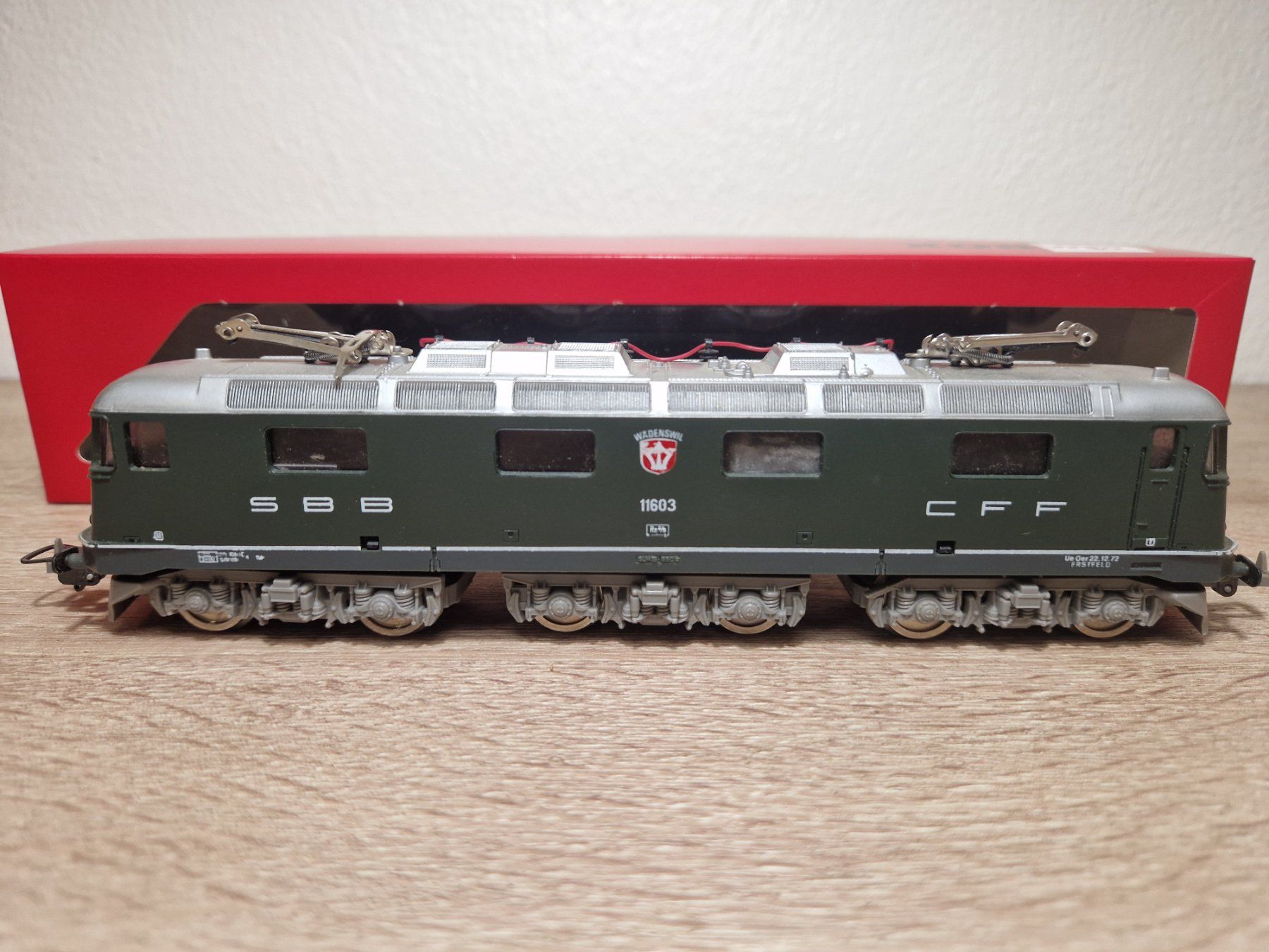 Lima Modellini di ferrovie: Lima E-Lok 11603 SBB H0 (1) – Usato da St-Aubin-Sauges venduto da tantome 1