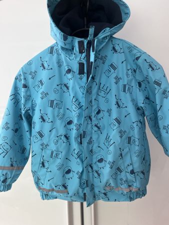 Kinderjacke blau Grösse 104/110 guter Zustand 