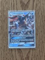 Pokemon Sammelkarte Greninja GX SM197 guter Zustand