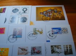 Set modernste FDC Schweiz, 2007, 20 Belege