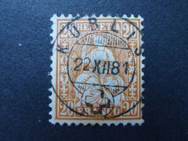 1863 Nr. 32 mit Vollstempel von KÜBLIS