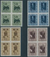 FL - 1953 - Gemälde IV - Viererblock - postfrisch **