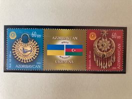 Aserbaidschan 2008 Jewellery - Joint Issue with Ukraine **