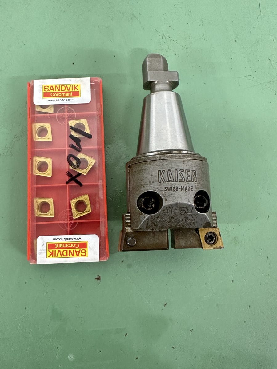Alle Werkzeuge: KAISER Precision Boring Head + Inserts – Neu (gemäss Beschreibung) aus Aarberg von SNMachines 2
