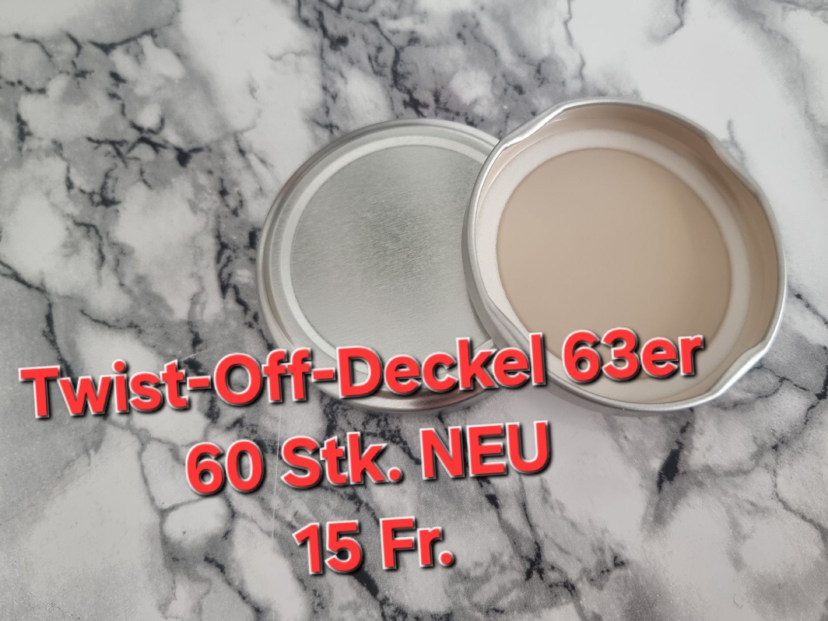 Contenitori & Simili: Twist-Off-Deckel  – Nuovo (secondo la descrizione) da Niederönz venduto da steinmann04