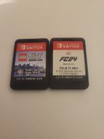 2 jeux Nintendo Switch Lego City Undercover et EA FC24