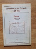 Landeskarte der Schweiz; Ilanz von 1973