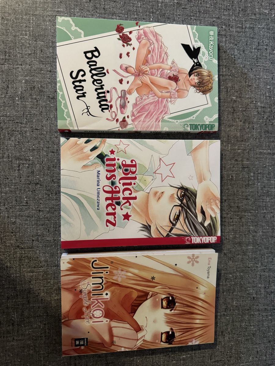 Comics: 3 Einzelbände Romance Manga – Gebraucht aus Neuhausen von rom_zrr2