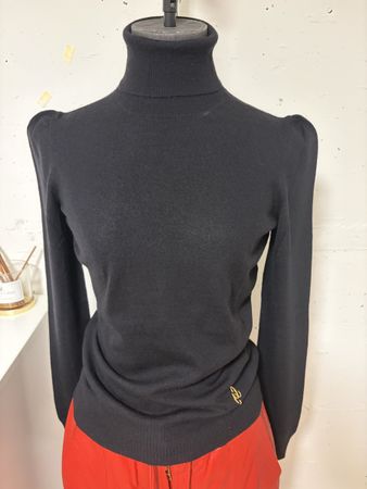 Gucci Turtleneck Sweater Black Size M Women's Pullover