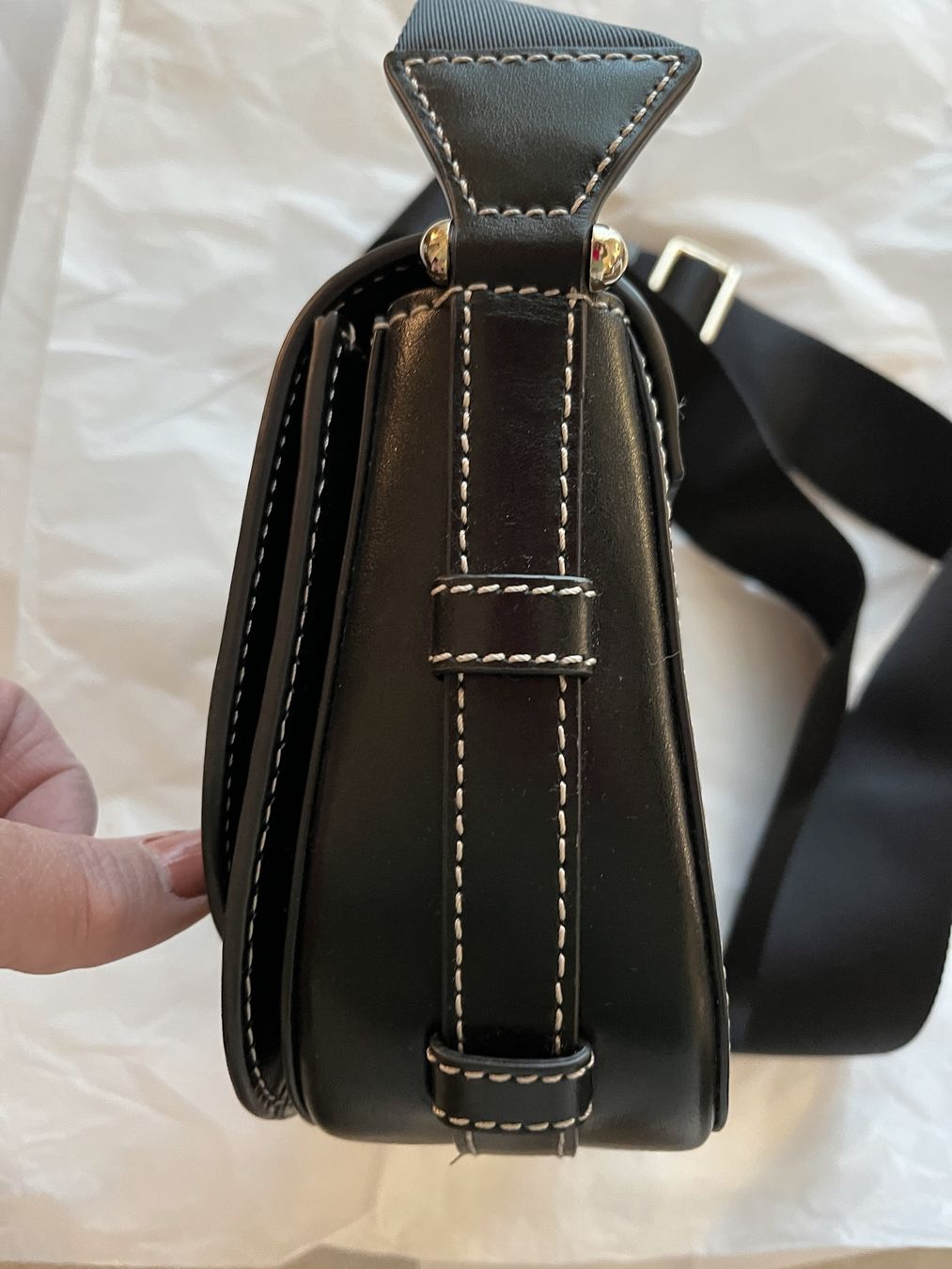 Claudie Pierlot Borse da donna: Claudie Pierlot Ledertasche – Nuovo (secondo la descrizione) da Genève venduto da mar_g5r2 6