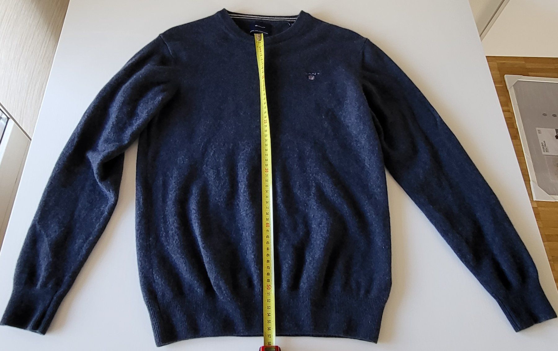 Gant Maglioni & Felpe: Gant Blue Lambswool Super Fine Jersey Pullover Gr. S – Usato da Kaiseraugst venduto da Amante85 6