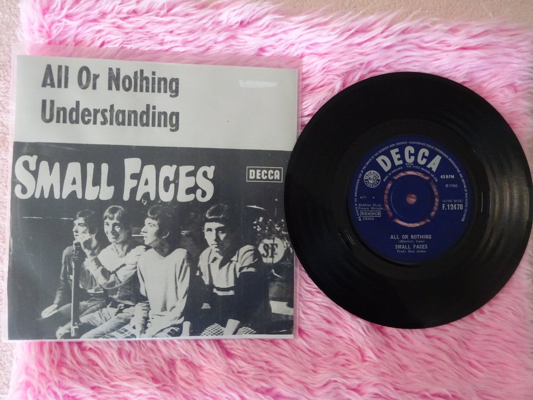 Dischi in vinile: SMALL FACES ** ALL OR NOTHING ** THE TROGGS I CAN'T CONTROL – Usato da Luzern venduto da xrayspex99 1