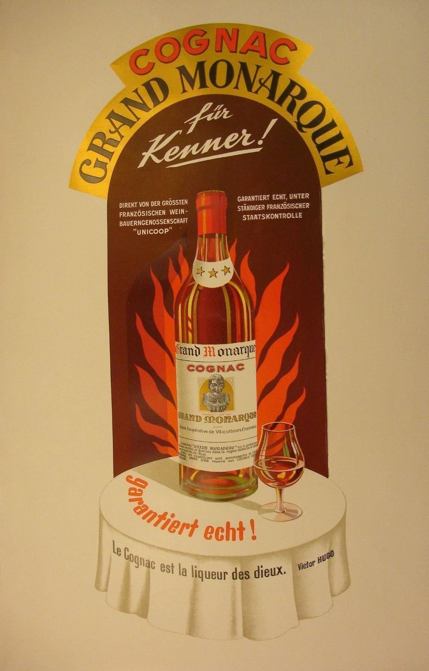 Foto & Immagini: 50 ÄLTERE COGNAC PLAKATE – Usato da Grüningen venduto da Kartensammler 1