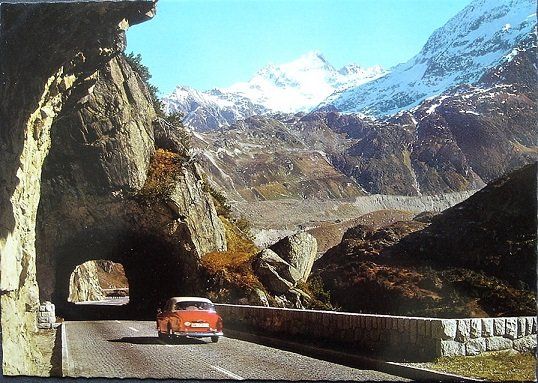 Cartoline postali: SUSTEN-PASS Stucklistock - Auto – Nuovo (secondo la descrizione) da Jona venduto da philajona