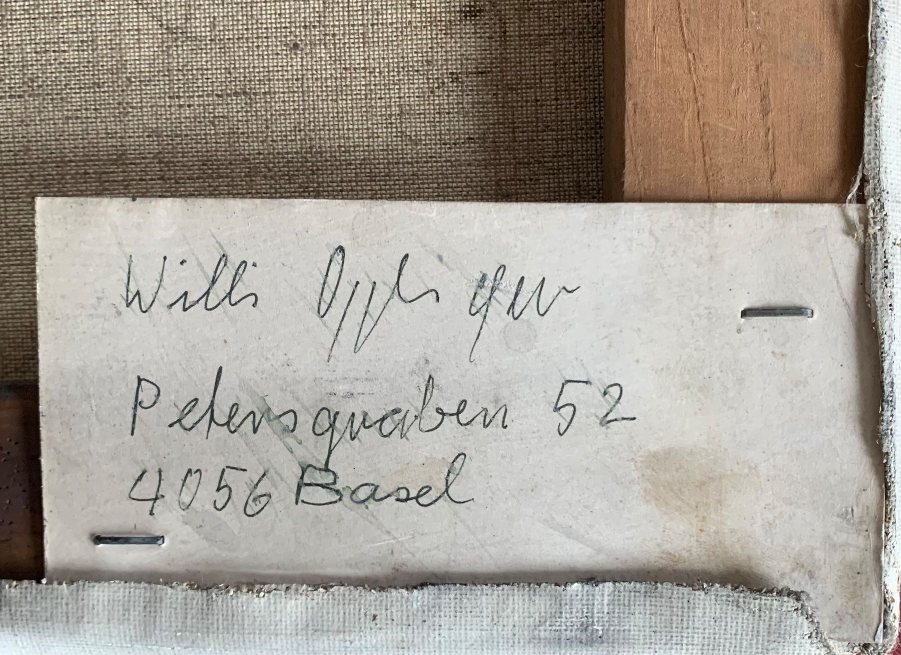 Dipinti: Willi Oppliger (1933-2018) Fische – Usato da Binningen venduto da Skarabrae 3