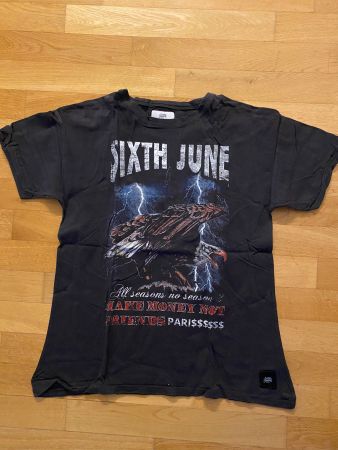 Sixth June T-shirt grau Gr M
