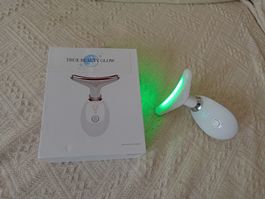 appareil de massage facial antirides true beauty glow