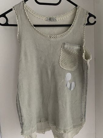 Top/Tanktop Gr. M mintgrün, Mickey Mouse Motiv, Sommer ☀️
