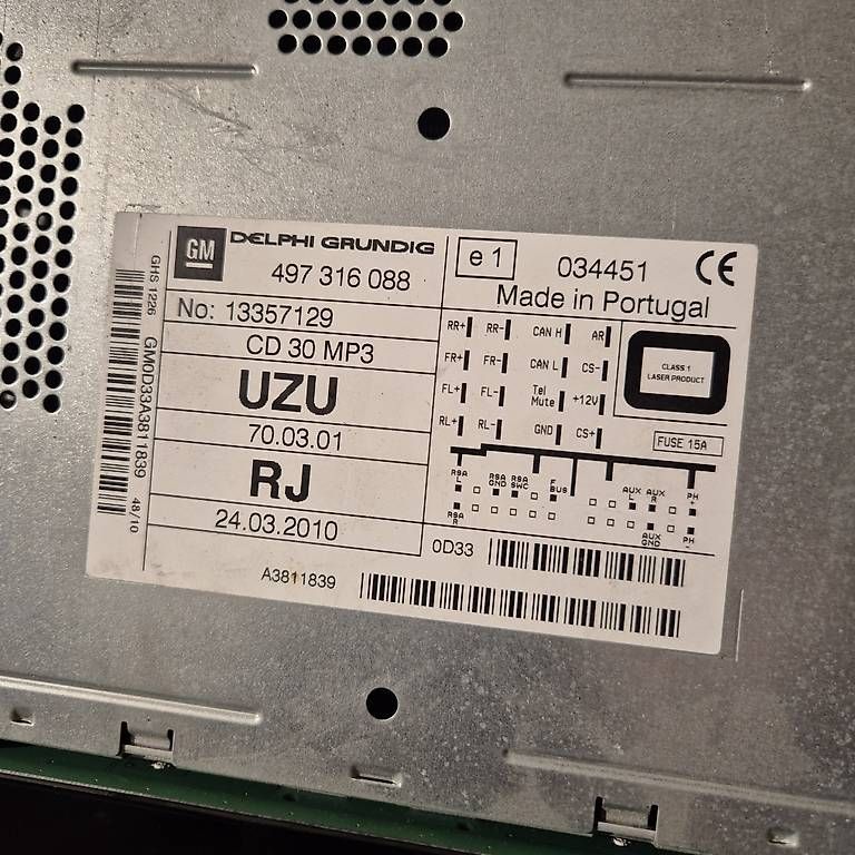 Radios: Ford,Opel Autoradio  – D'occasion à Münchwilen TG par Gearbox69 2