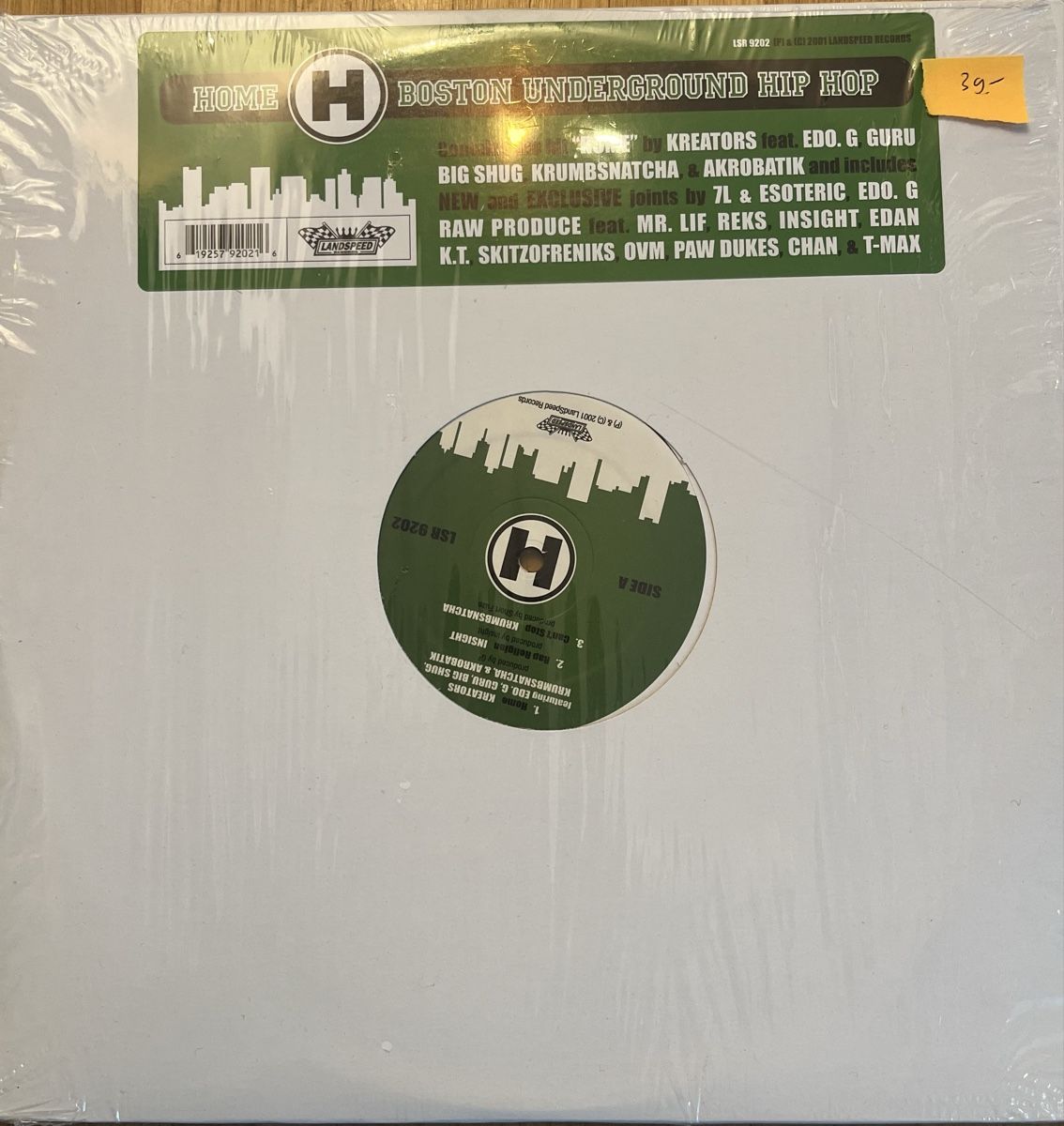 Dischi in vinile: Boston Underground Hip Hop - Sampler LP – Nuovo (secondo la descrizione) da Bottighofen venduto da gjetzerch
