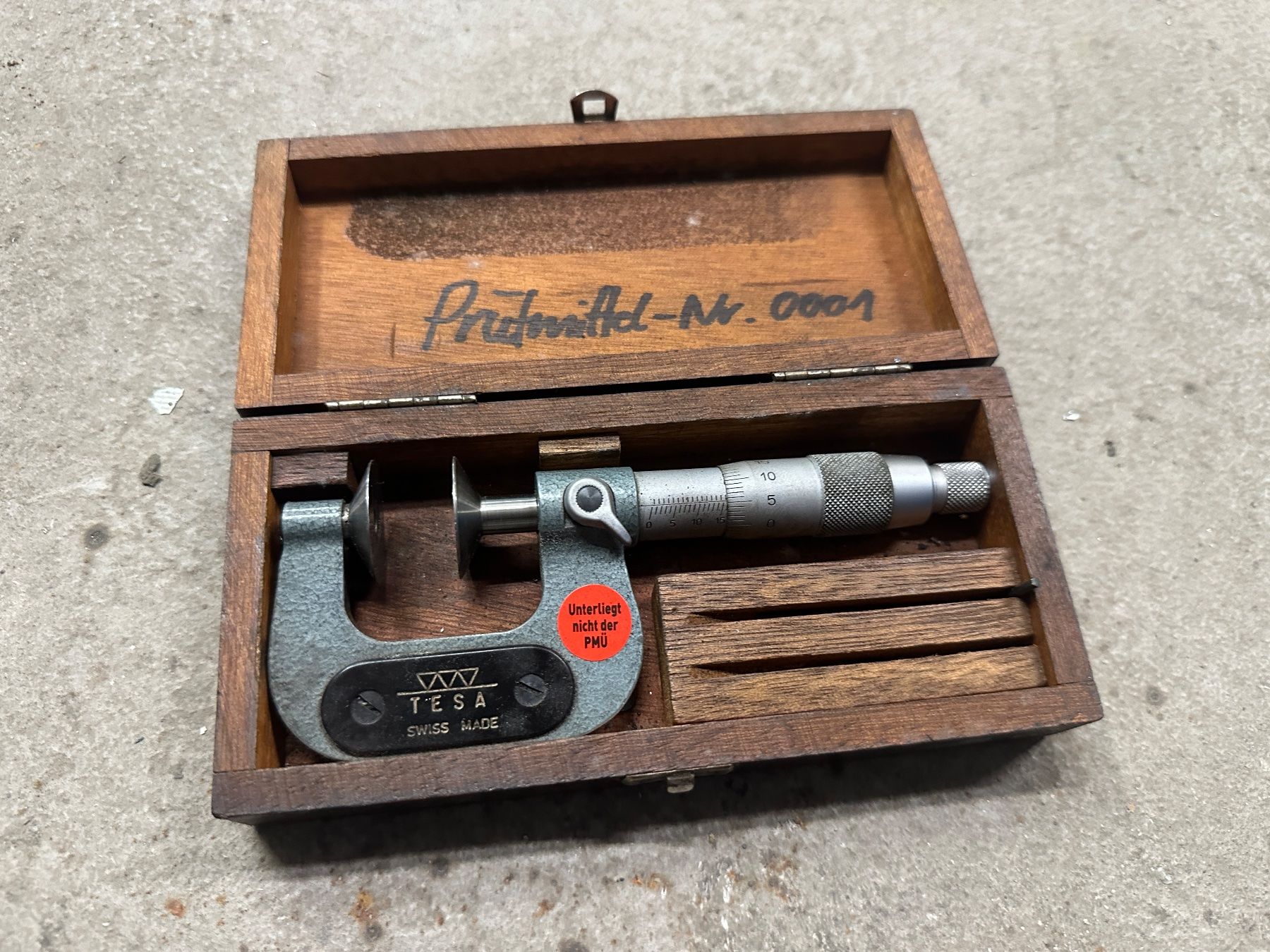 Misurare: TESA Mikrometer 0 - 50mm (2 Stück) – Usato da Staufen venduto da Moogybee 2