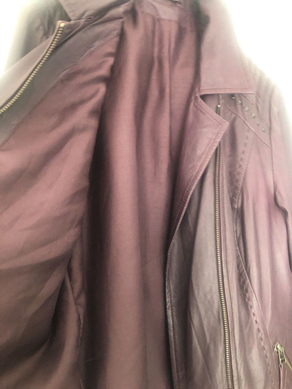 Giacche: Weiche Lederjacke mit Nieten M – Nuovo (secondo la descrizione) da Hendschiken venduto da Uraniali 8